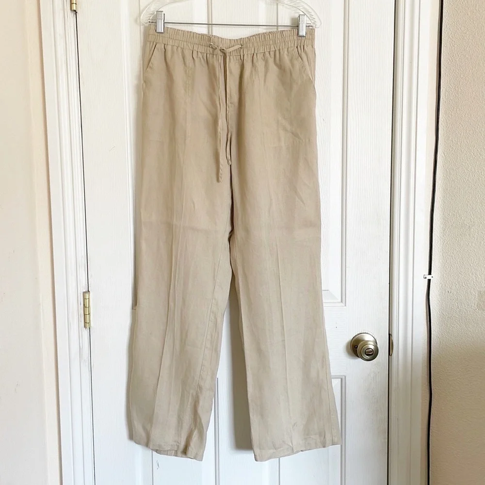 Neiman Marcus Tan Pants - Picture 2 of 11